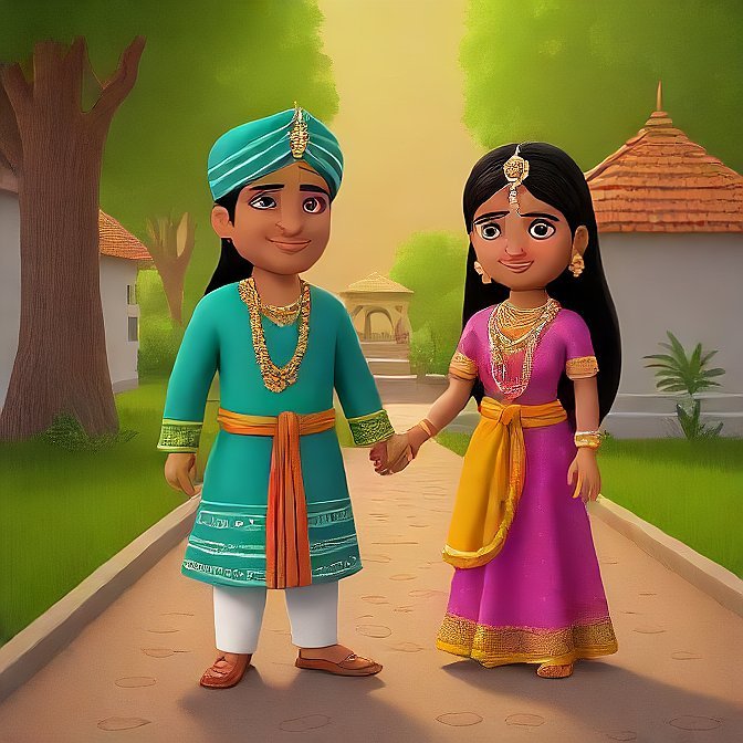 3D cartoon character art